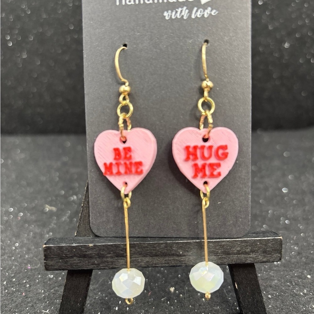 Conversation Heart Earrings